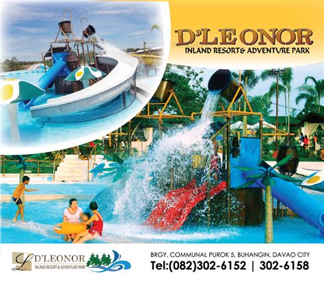 del leonor davao|D'Leonor Inland Resort & Adventure Park .